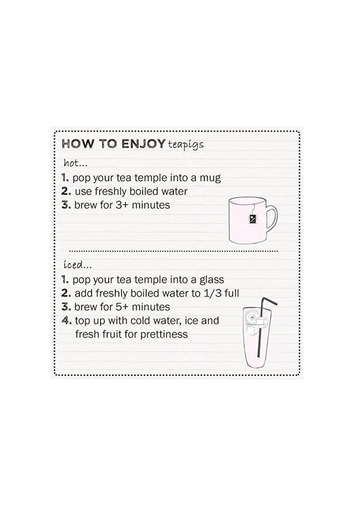 teapigs Earl Grey Strong Tea - 50 Biodegradable Tea Temples - Image 4